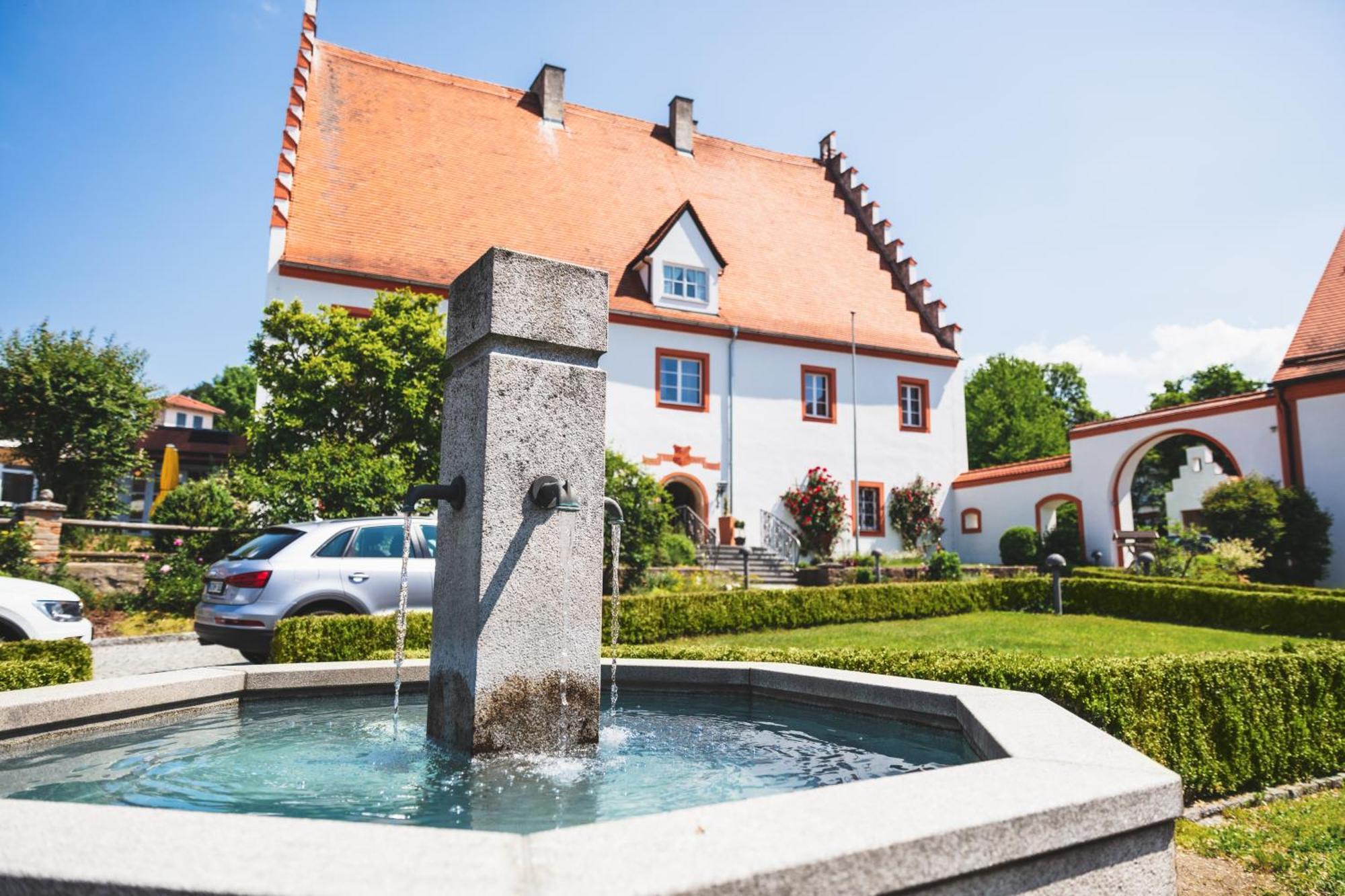 Schlossgasthof Roesch Blaibach Exterior photo